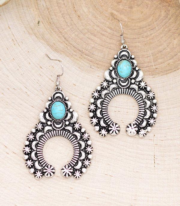 Tausha Squash Blossom Earrings