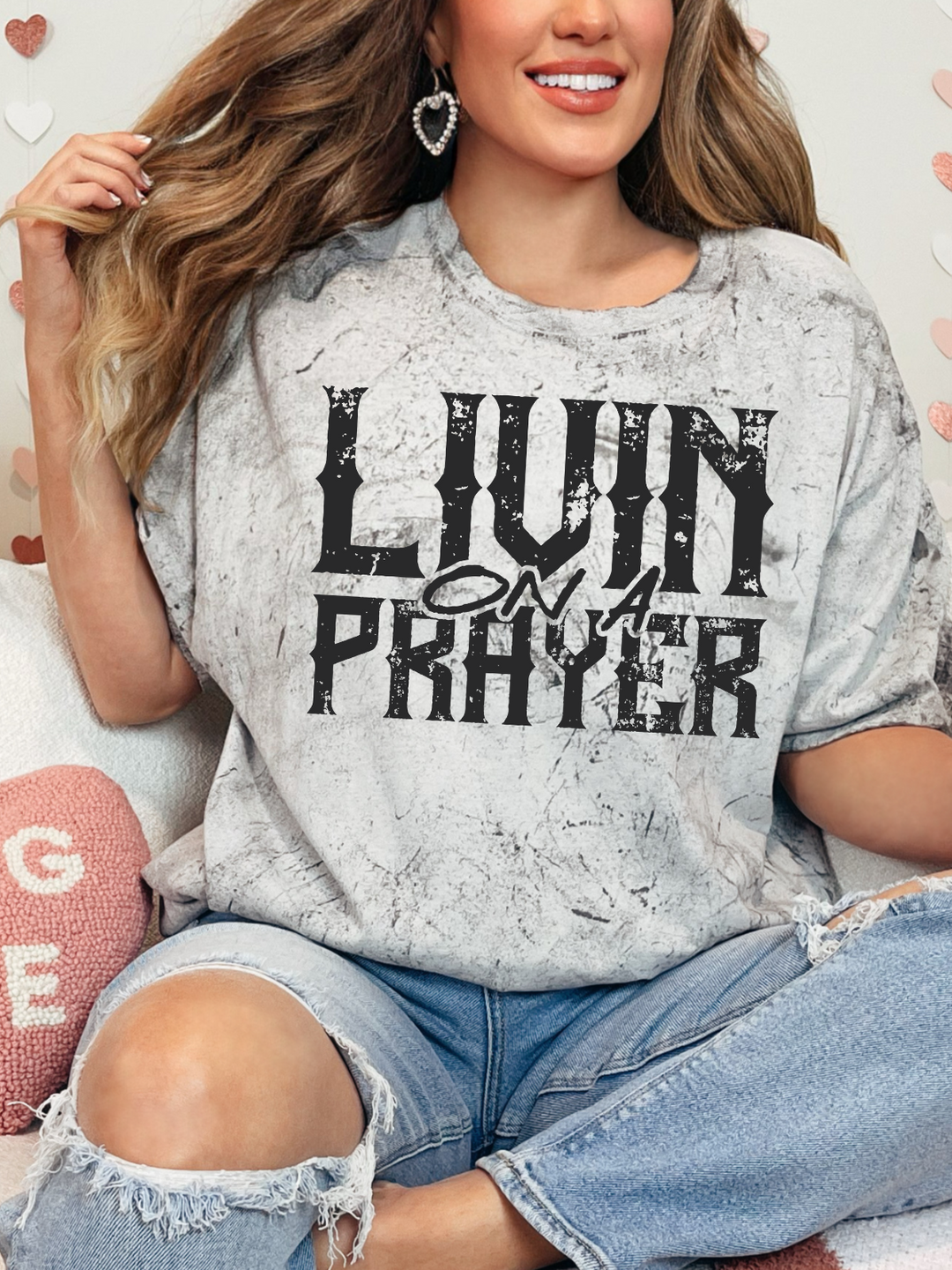 Livin’ On A Prayer Graphic Tee