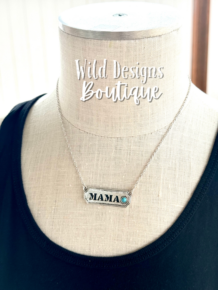 Mama Bar Necklace