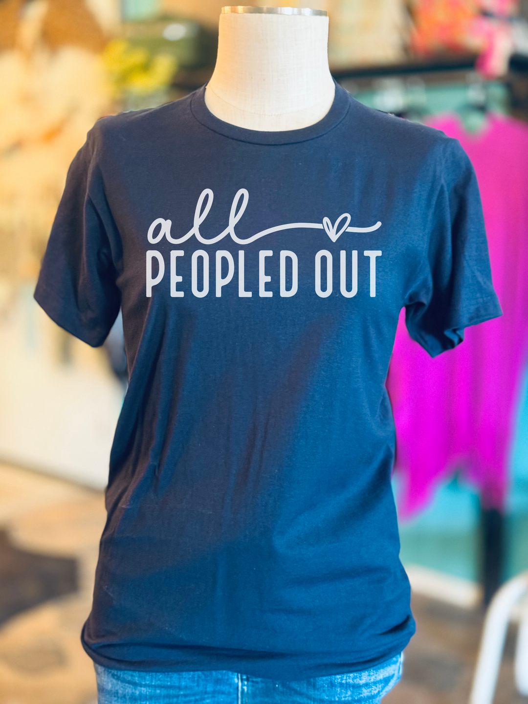 All Peopled Out Graphic Tee 30% OFF