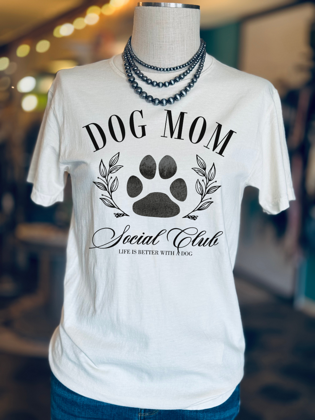 Dog Mom Social Club Graphic Tee
